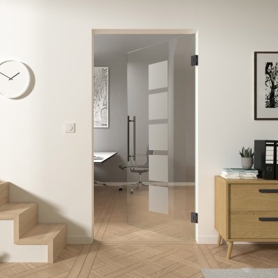 Glas Pendeltür CARRE 4