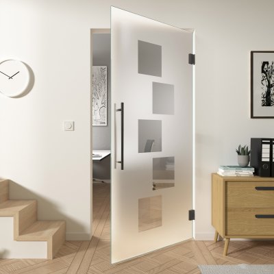 Glas Pendeltür CARRE 5
