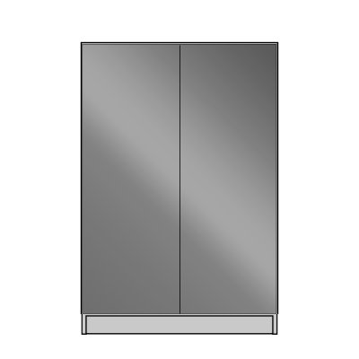 Großer Flurschrank mit Spiegel GS014