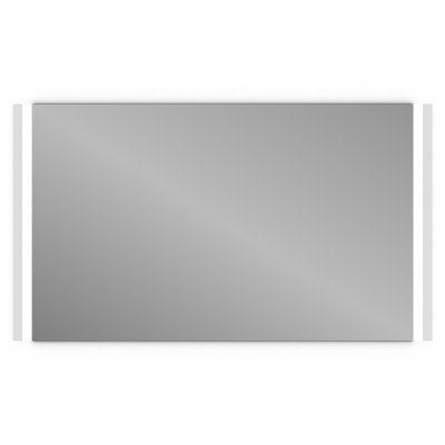Spiegel mit Fernseher und Glas-Rahmen - HANNAH 2