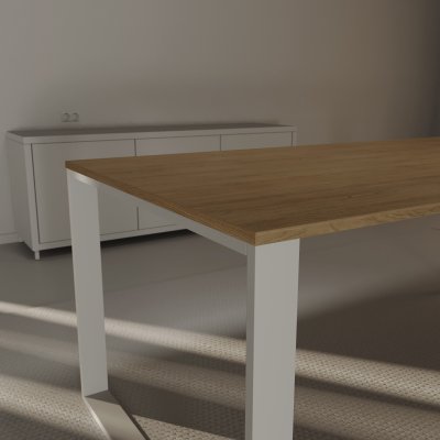 Tischplatte Eiche Holz-Dekor 19 mm, Schreibtisch-/ Esstischplatte