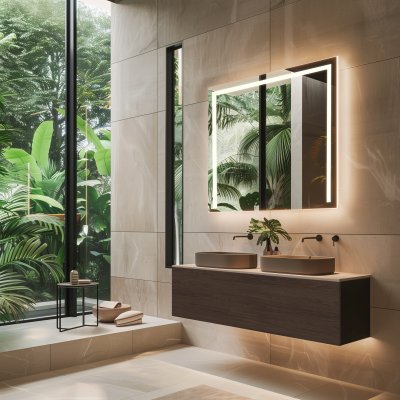 Smart Home Badspiegel KNX/Dali - Green Bay SH