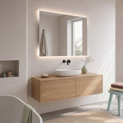 Wandspiegel Bad - Mirka M56L2H