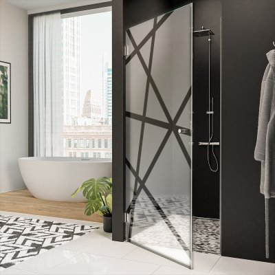 Dusche Nischentür nach Maß AREA 8/101