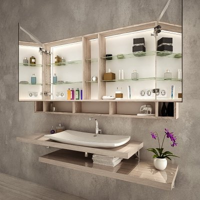 Spiegelschrank Badezimmer - PARIS