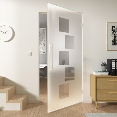 Glas Pendeltür CARRE 5