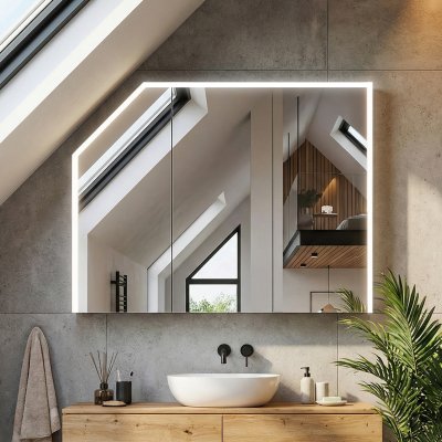 Dachschrägen-Spiegelschrank - Phönix