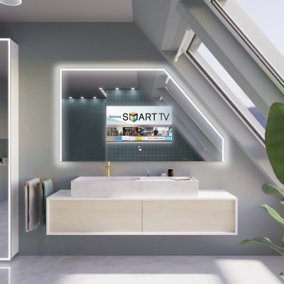 Spiegel mit Fernseher - SANTA ROSA ECO DS
