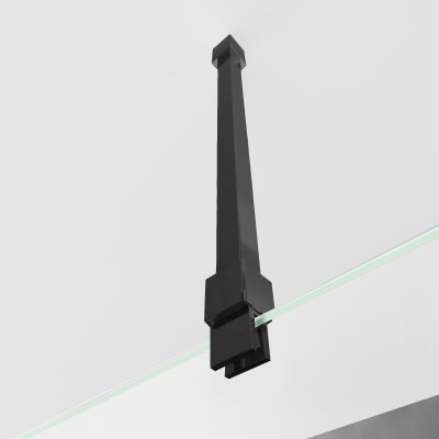 Rohr quadratisch Schwarz für Stabilisationsstange 19x19 mm, 2,05 m Länge
