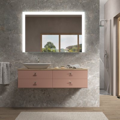 Spiegel mit Beleuchtung Smart Home KNX/Dali - Santa Cruz SH