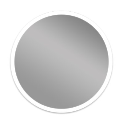 Smart Home Spiegel rund KNX/Dali - CHARON SH