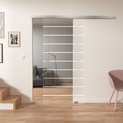 Glasschiebetür Softclose FORRADO 3/IS