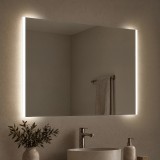 Badezimmer-Spiegel M06L2V, opt. mit Bluetooth