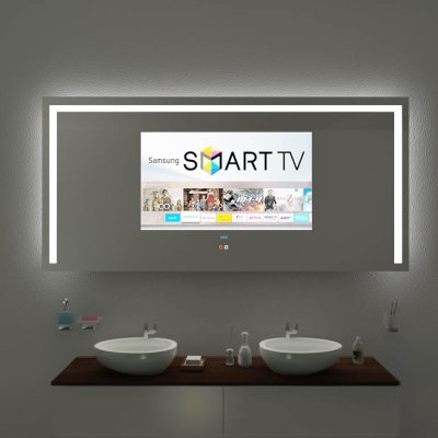 (Bad) Spiegel mit Fernseher - GREEN BAY