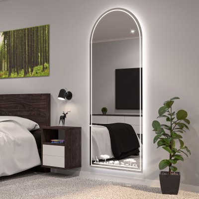 LED Spiegel mit Motiv Kalahari 1