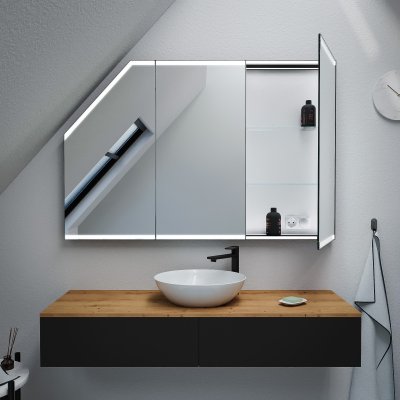 Spiegelschrank Dachschräge - Vita