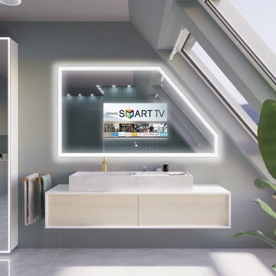 Spiegel mit Fernseher - NEW YORK ECO DS