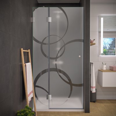 Nischentür für Dusche nach Maß CERCO 3/104