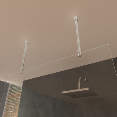 Freistehende Trennwand für Walk-in Dusche FORRADO 5