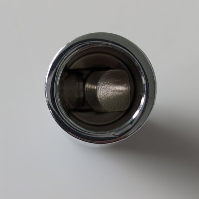 Wandanschluss Chrom 180° verstellbar für Ø 12 mm Stabistange geeignet