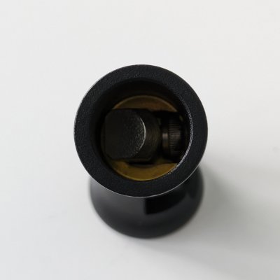 Wandanschluss schwarz 180° verstellbar für Ø 12 mm Stabistange geeignet
