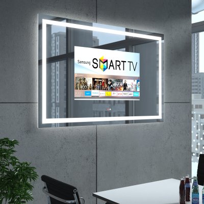 Spiegel mit Fernseher - PORTAU ECO