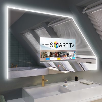 Spiegel mit Fernseher - SANTA ROSA DS