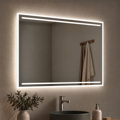 Badspiegel mit LED Beleuchtung - Calnegre