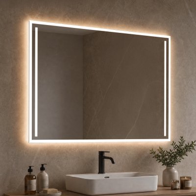 Badspiegel mit LED Beleuchtung - Cartagena