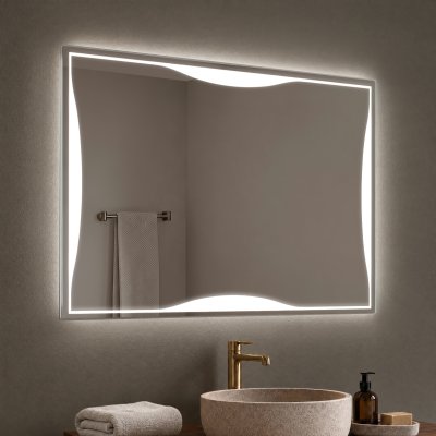 Badezimmerspiegel mit LED Beleuchtung - F569L4