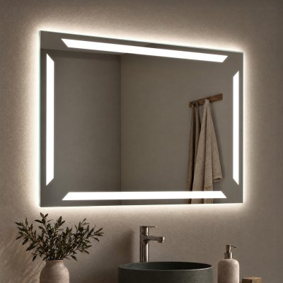 Badspiegel mit LED Beleuchtung - Mika