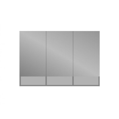 Spiegelschrank mit Lampe Veronica und Ablage fürs Bad 2